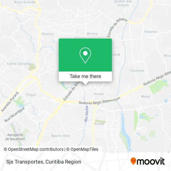 Sjs Transportes map