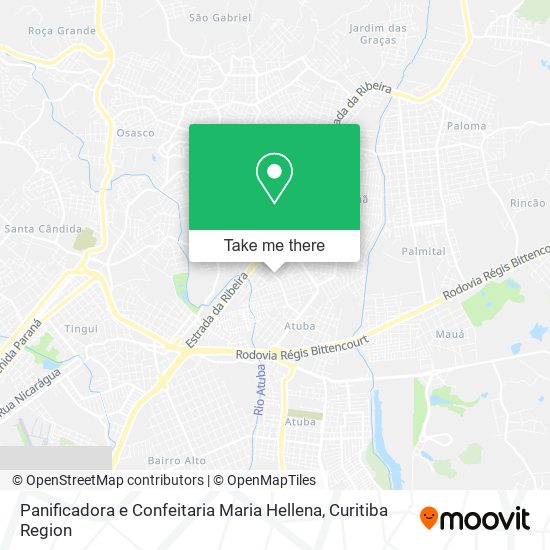 Panificadora e Confeitaria Maria Hellena map