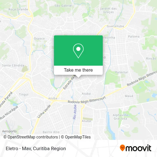 Eletro - Mav map
