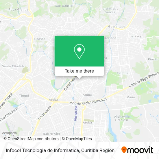 Infocol Tecnologia de Informatica map