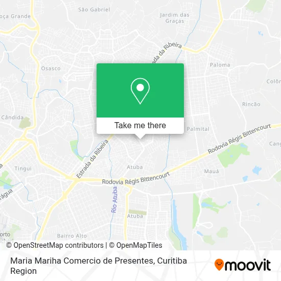 Maria Mariha Comercio de Presentes map