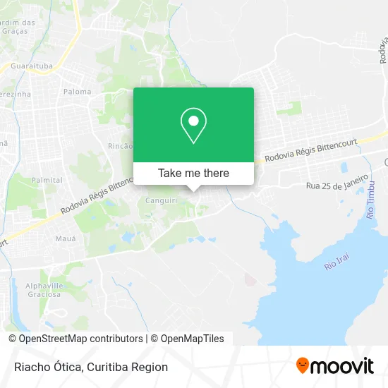 Riacho Ótica map