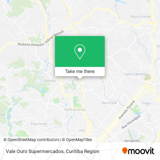 Vale Ouro Supermercados map