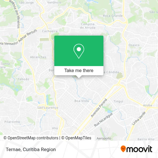 Ternae map
