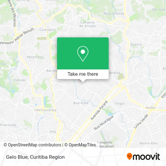 Gelo Blue map