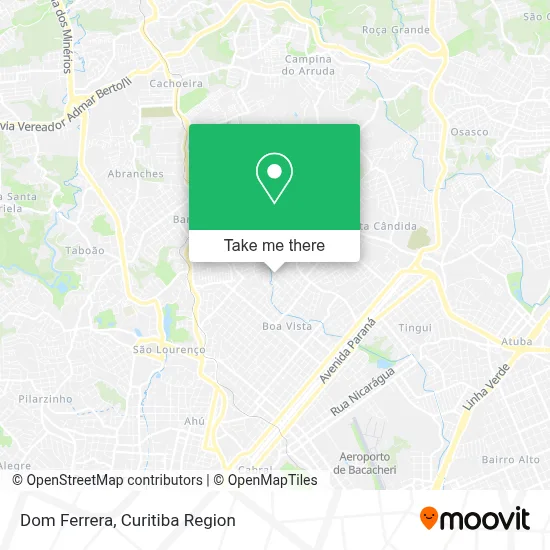 Dom Ferrera map