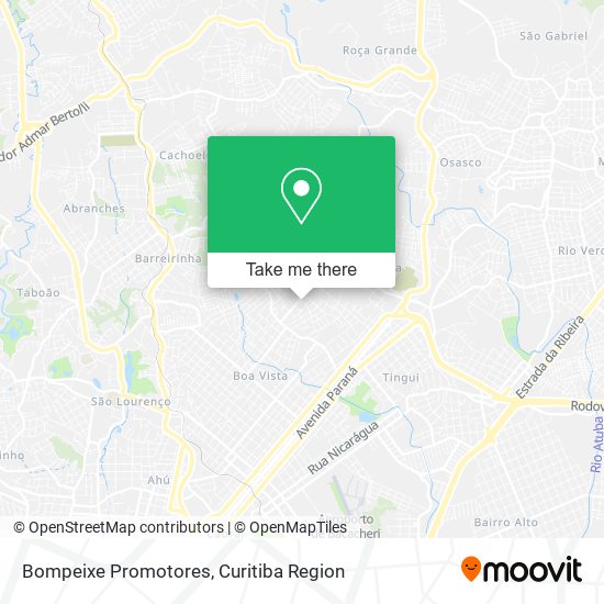 Mapa Bompeixe Promotores