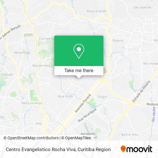 Centro Evangelistico Rocha Viva map