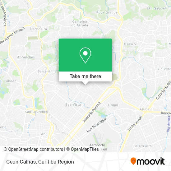 Gean Calhas map