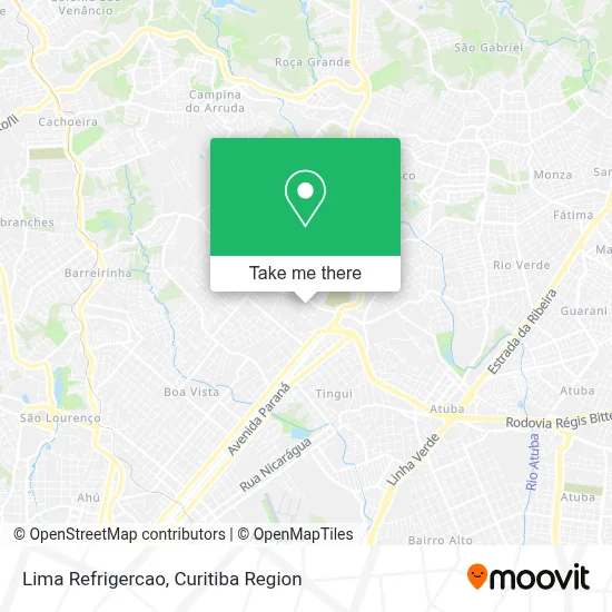 Lima Refrigercao map