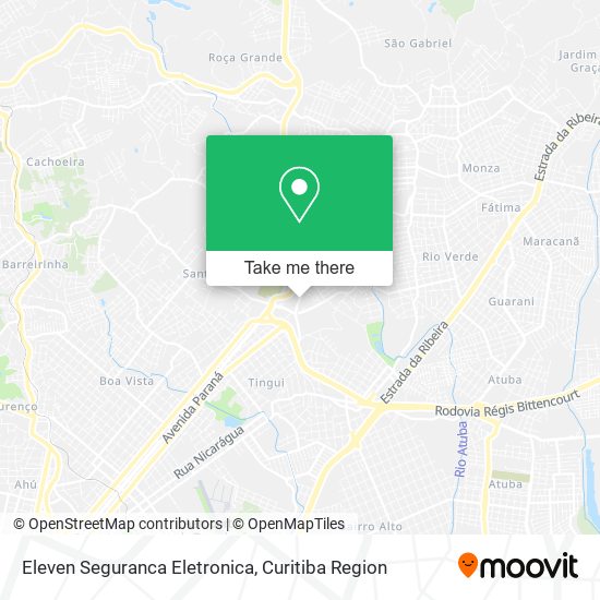 Eleven Seguranca Eletronica map