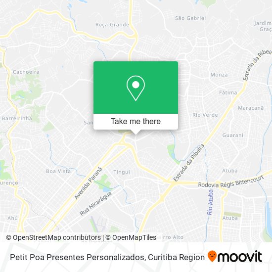 Petit Poa Presentes Personalizados map