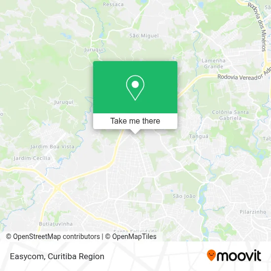 Easycom map