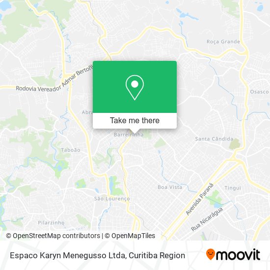 Espaco Karyn Menegusso Ltda map
