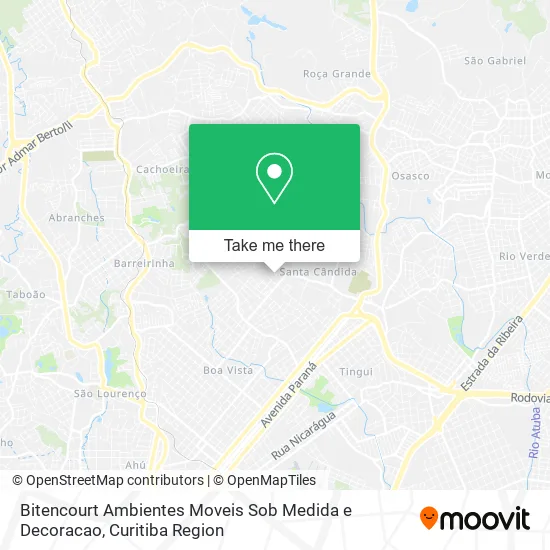 Bitencourt Ambientes Moveis Sob Medida e Decoracao map