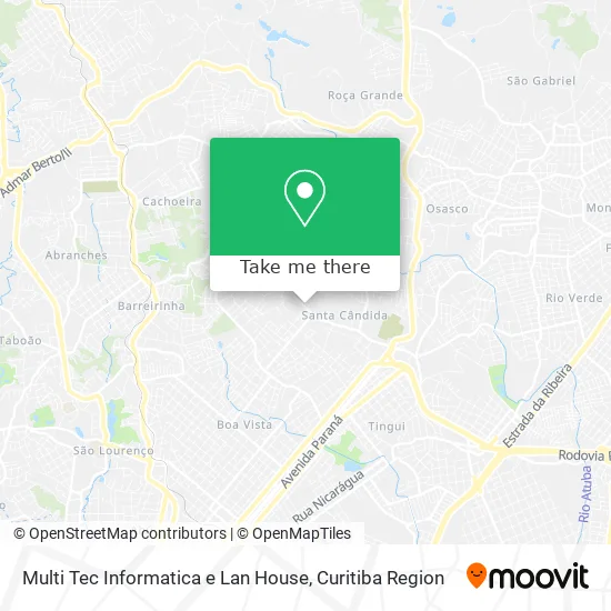 Multi Tec Informatica e Lan House map