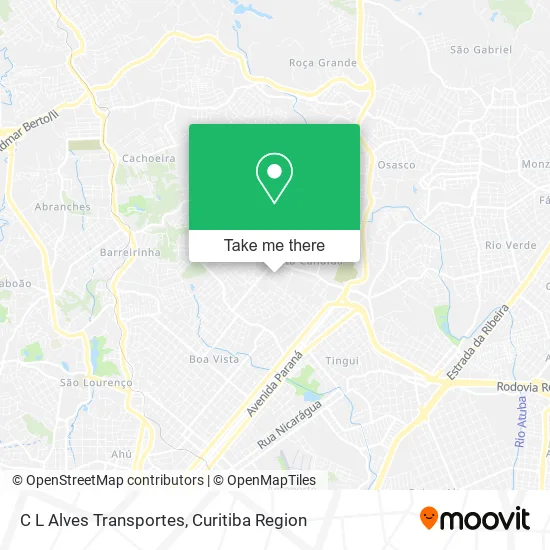 C L Alves Transportes map