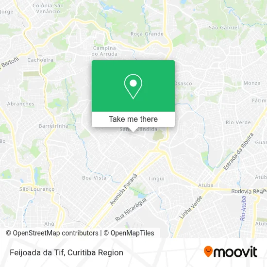 Feijoada da Tif map