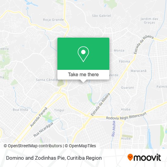 Domino and Zodinhas Pie map