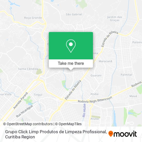 Grupo Click Limp Produtos de Limpeza Profissional map