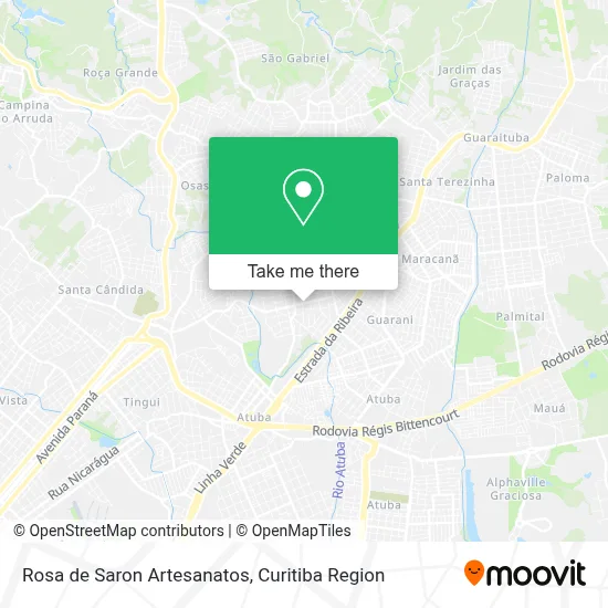 Rosa de Saron Artesanatos map