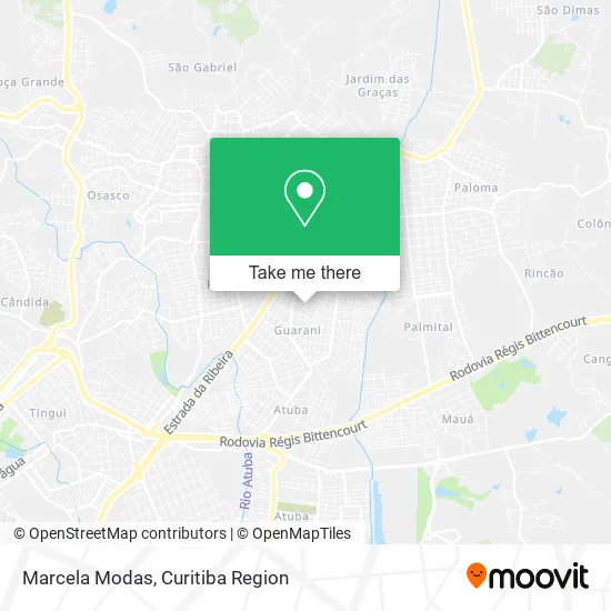 Marcela Modas map