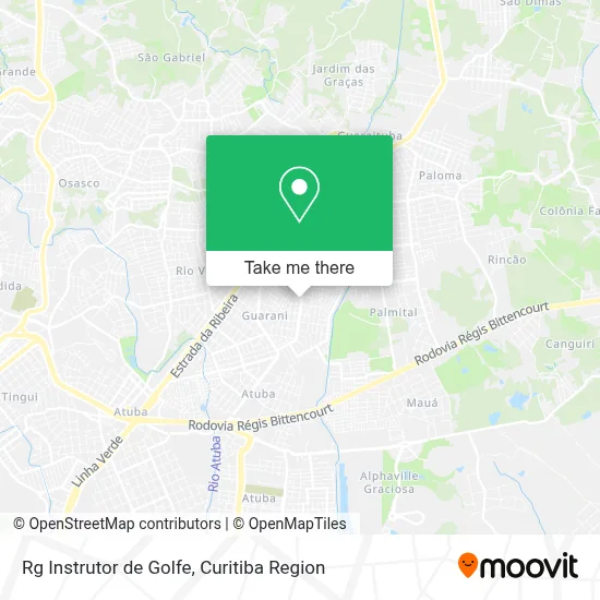 Rg Instrutor de Golfe map