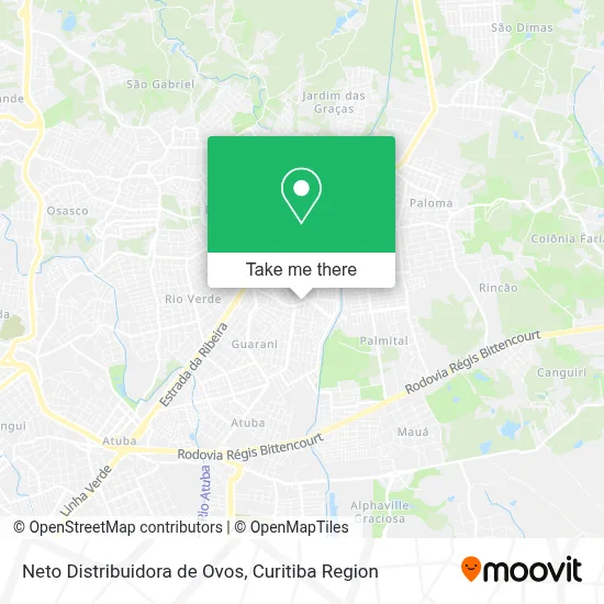 Neto Distribuidora de Ovos map