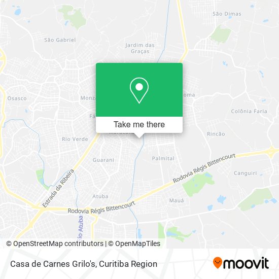Casa de Carnes Grilo's map