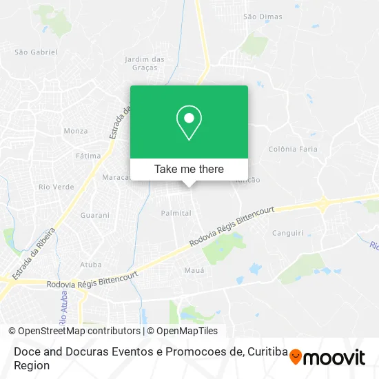 Doce and Docuras Eventos e Promocoes de map