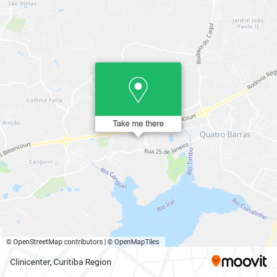 Clinicenter map