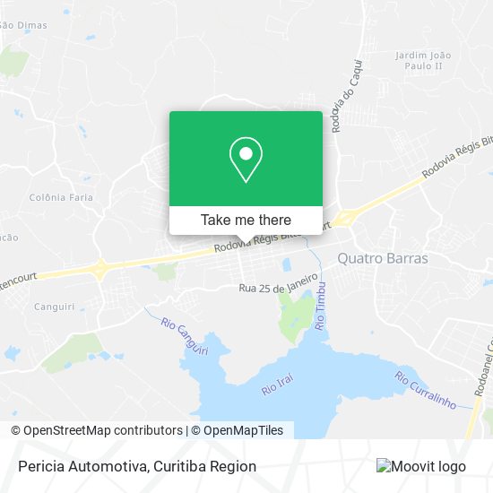 Pericia Automotiva map