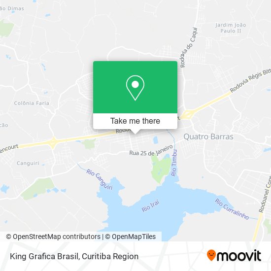 King Grafica Brasil map