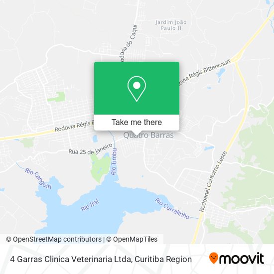 4 Garras Clinica Veterinaria Ltda map