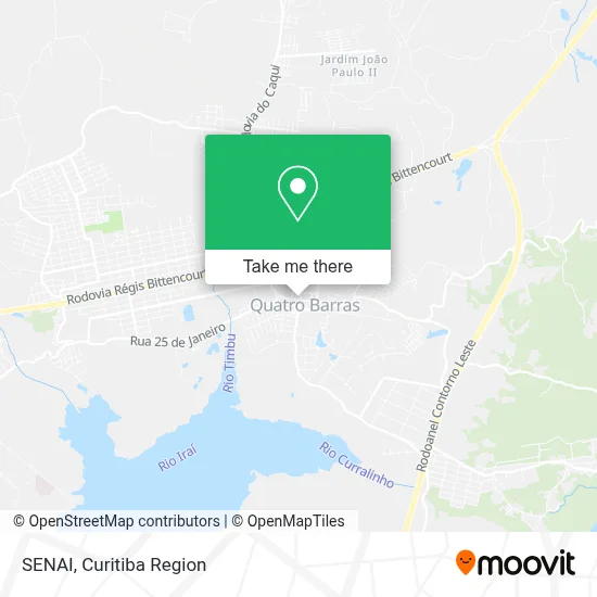 SENAI map