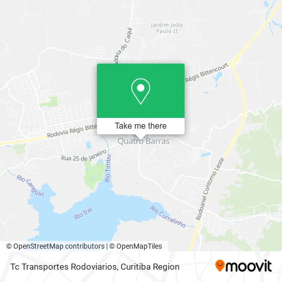 Tc Transportes Rodoviarios map