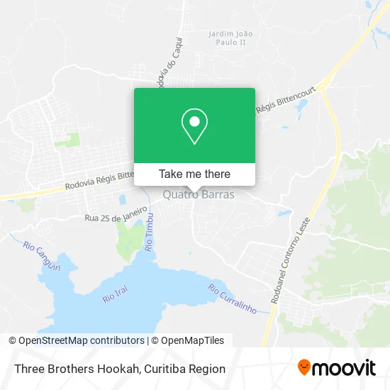 Three Brothers Hookah map