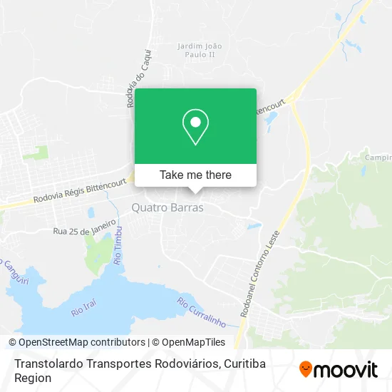 Transtolardo Transportes Rodoviários map