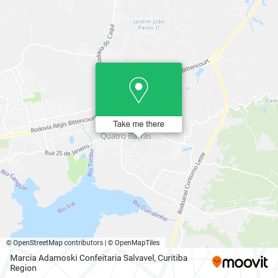 Marcia Adamoski Confeitaria Salvavel map