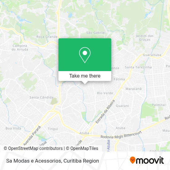 Sa Modas e Acessorios map