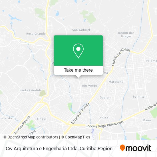 Cw Arquitetura e Engenharia Ltda map