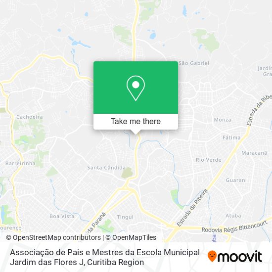 Associação de Pais e Mestres da Escola Municipal Jardim das Flores J map