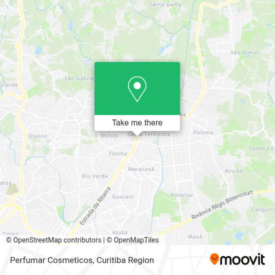 Perfumar Cosmeticos map