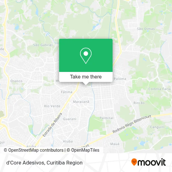 d'Core Adesivos map
