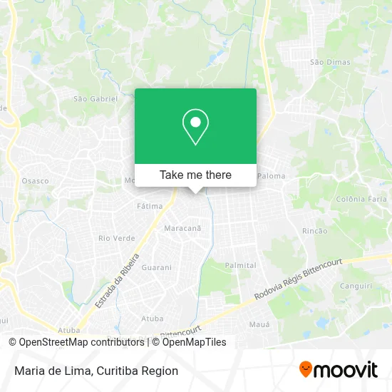 Maria de Lima map