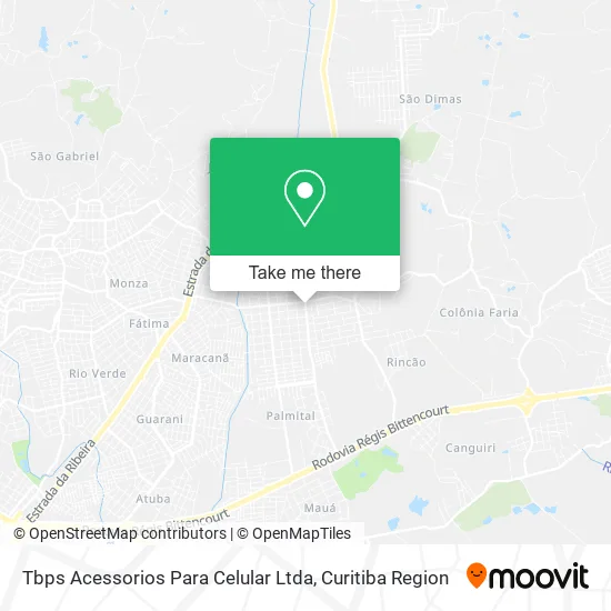 Tbps Acessorios Para Celular Ltda map