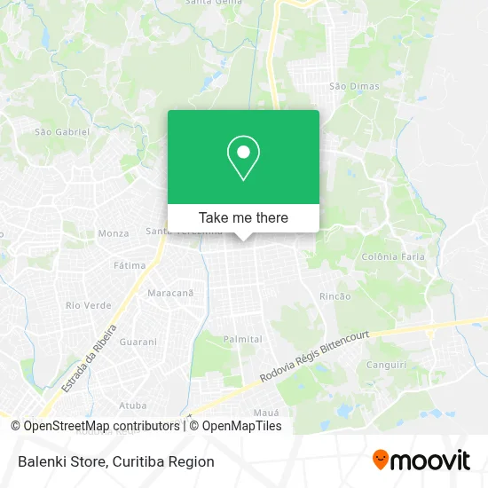 Balenki Store map