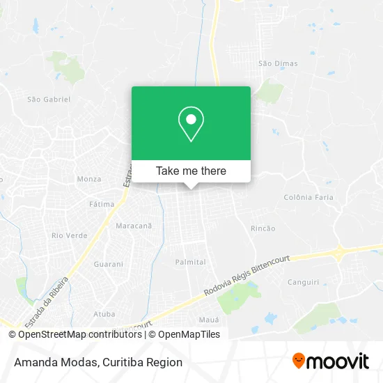Amanda Modas map