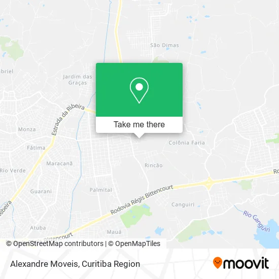 Alexandre Moveis map