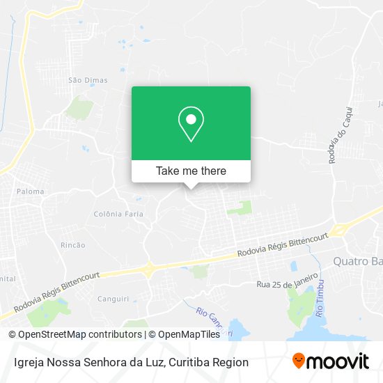 Igreja Nossa Senhora da Luz map